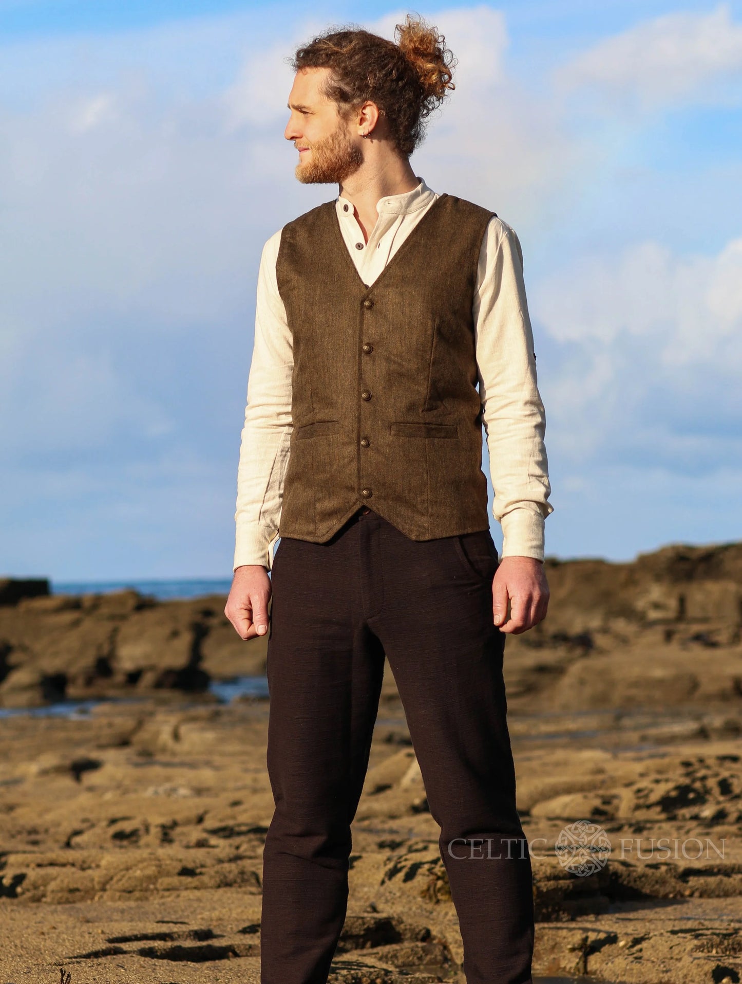 Celtic Fusion Design, Irish-designed folklore-inspired clothing created with a focus on sustainability, natural textures, and