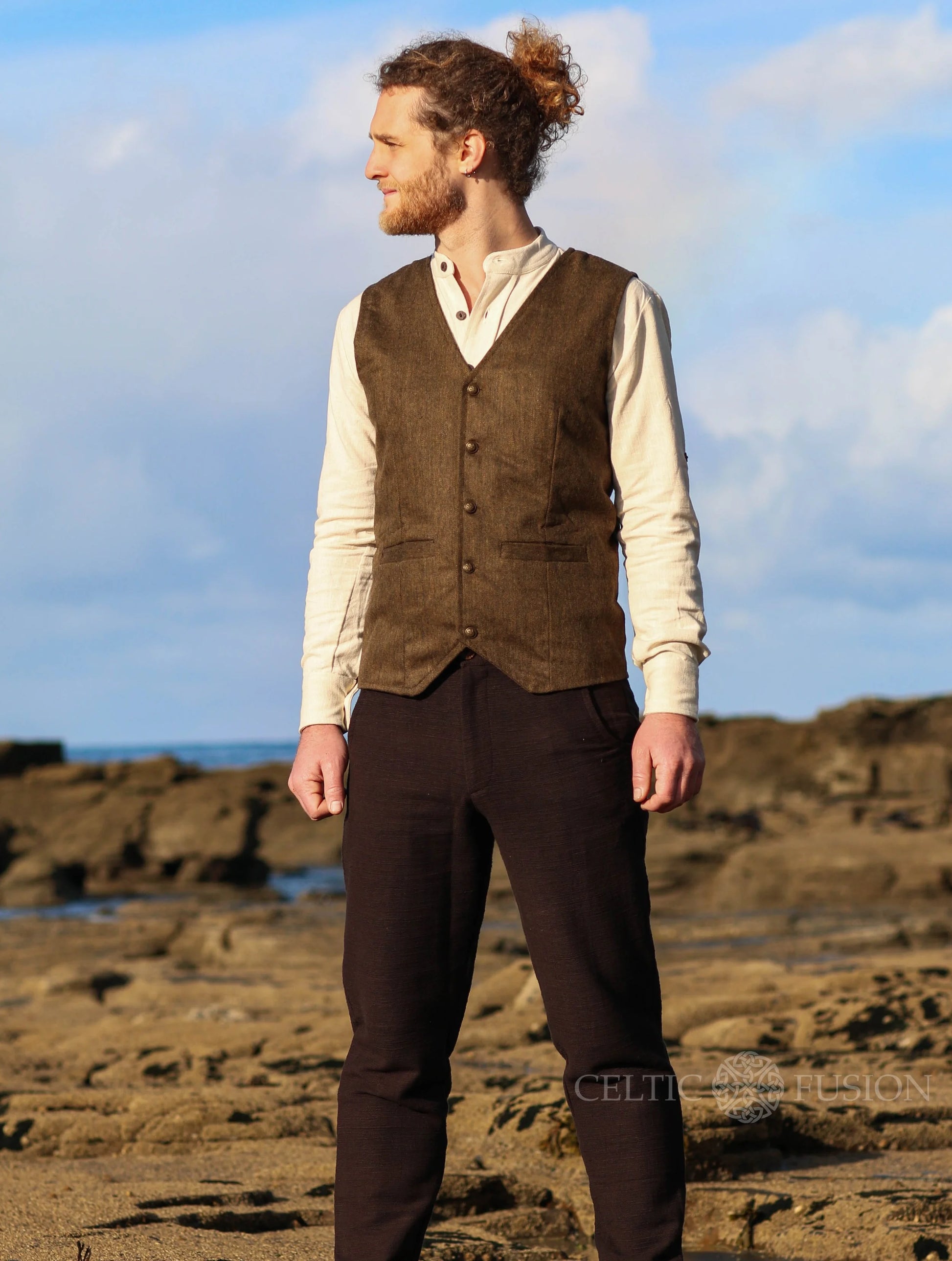 Celtic Fusion Design, Irish-designed folklore-inspired clothing created with a focus on sustainability, natural textures, and