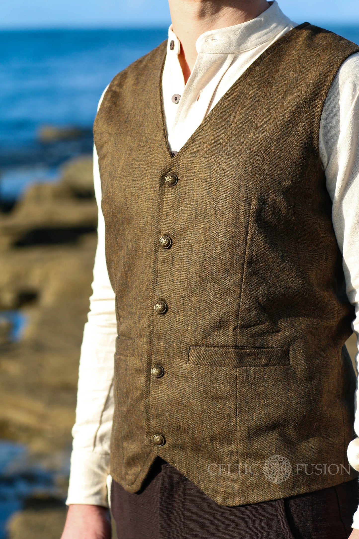 Celtic Fusion Design, Irish-designed folklore-inspired clothing created with a focus on sustainability, natural textures, and
