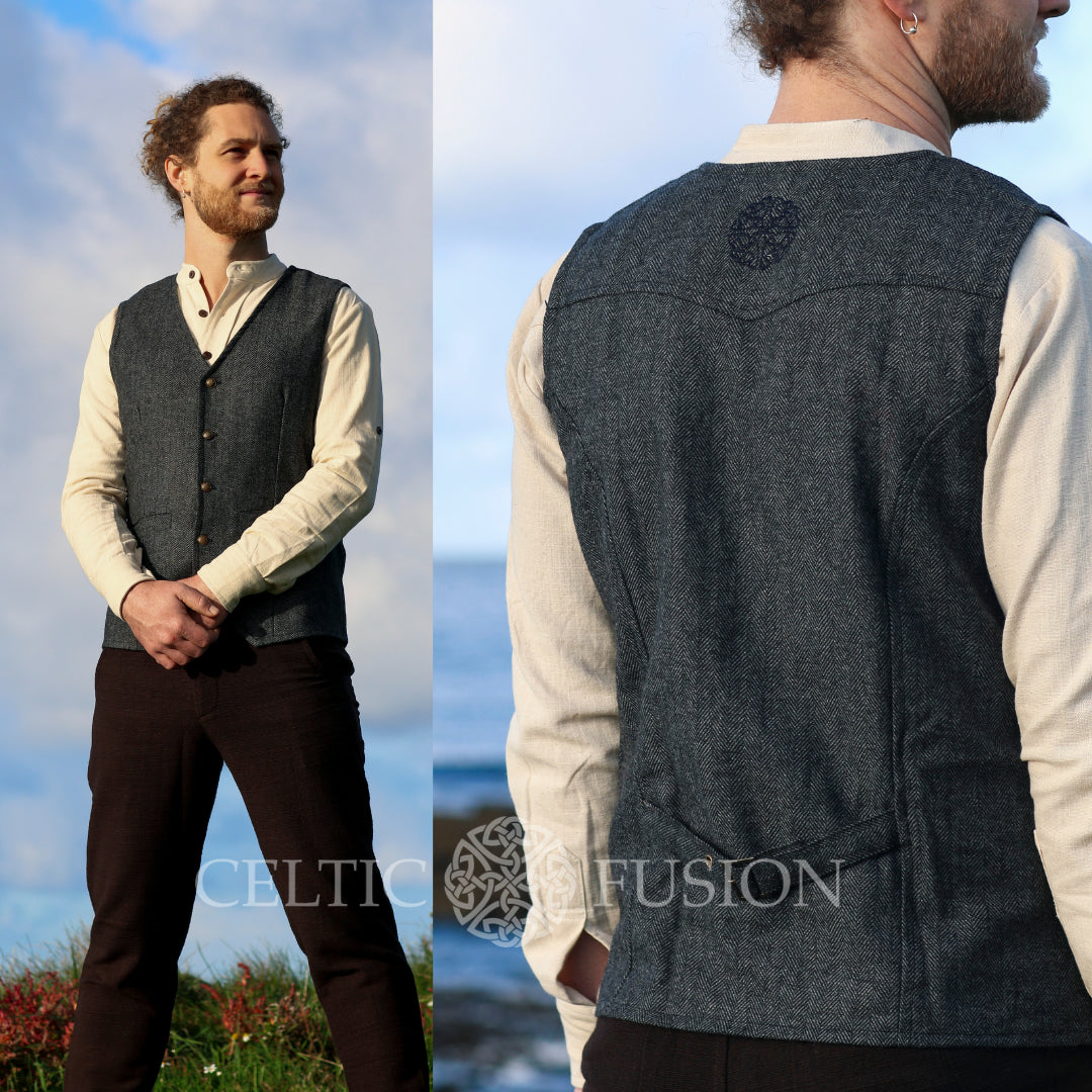 Celtic Fusion Design, Irish-designed folklore-inspired clothing created with a focus on sustainability, natural textures, and