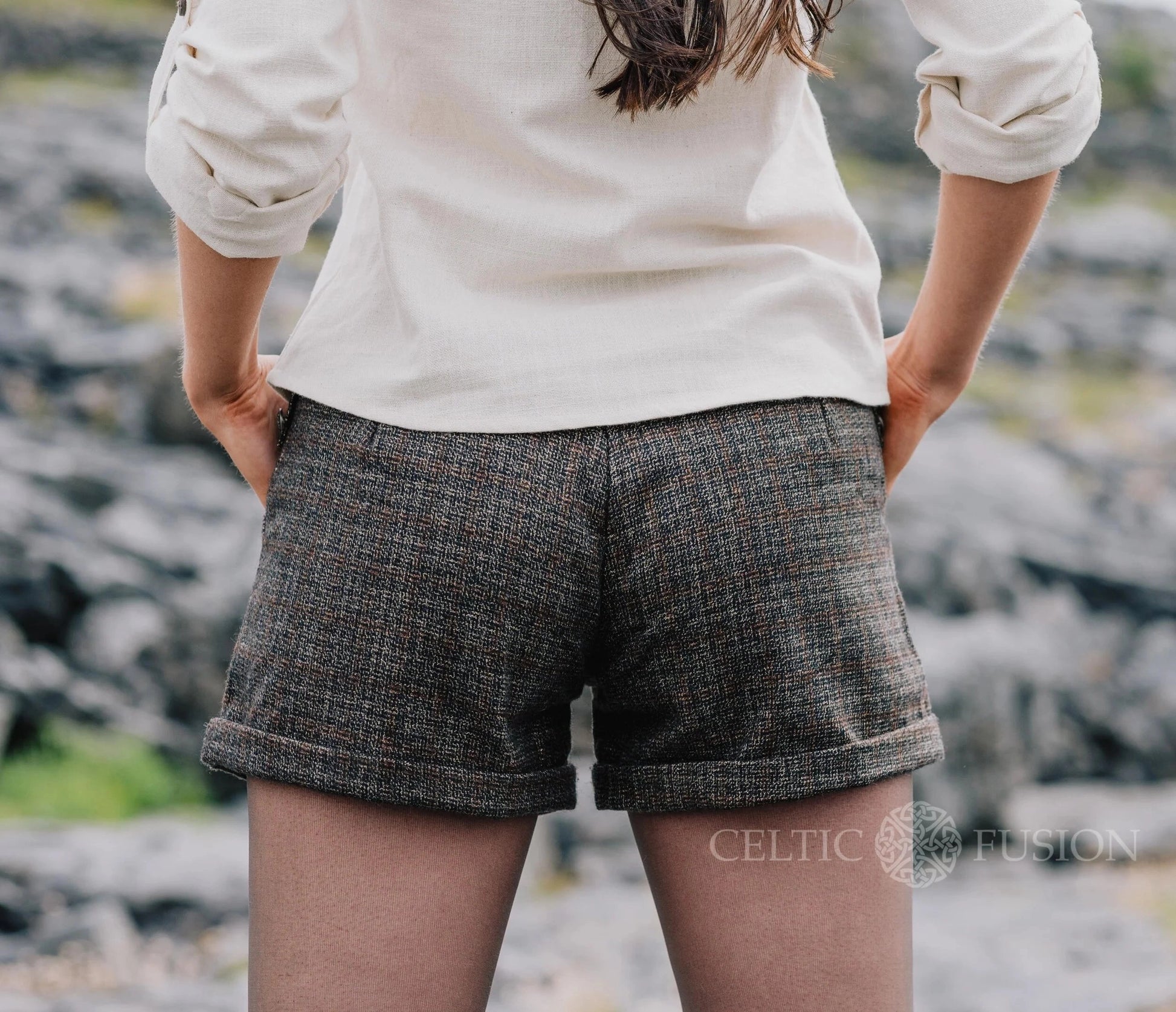 Celtic Fusion Design, Irish-designed folklore-inspired clothing created with a focus on sustainability, natural textures, and