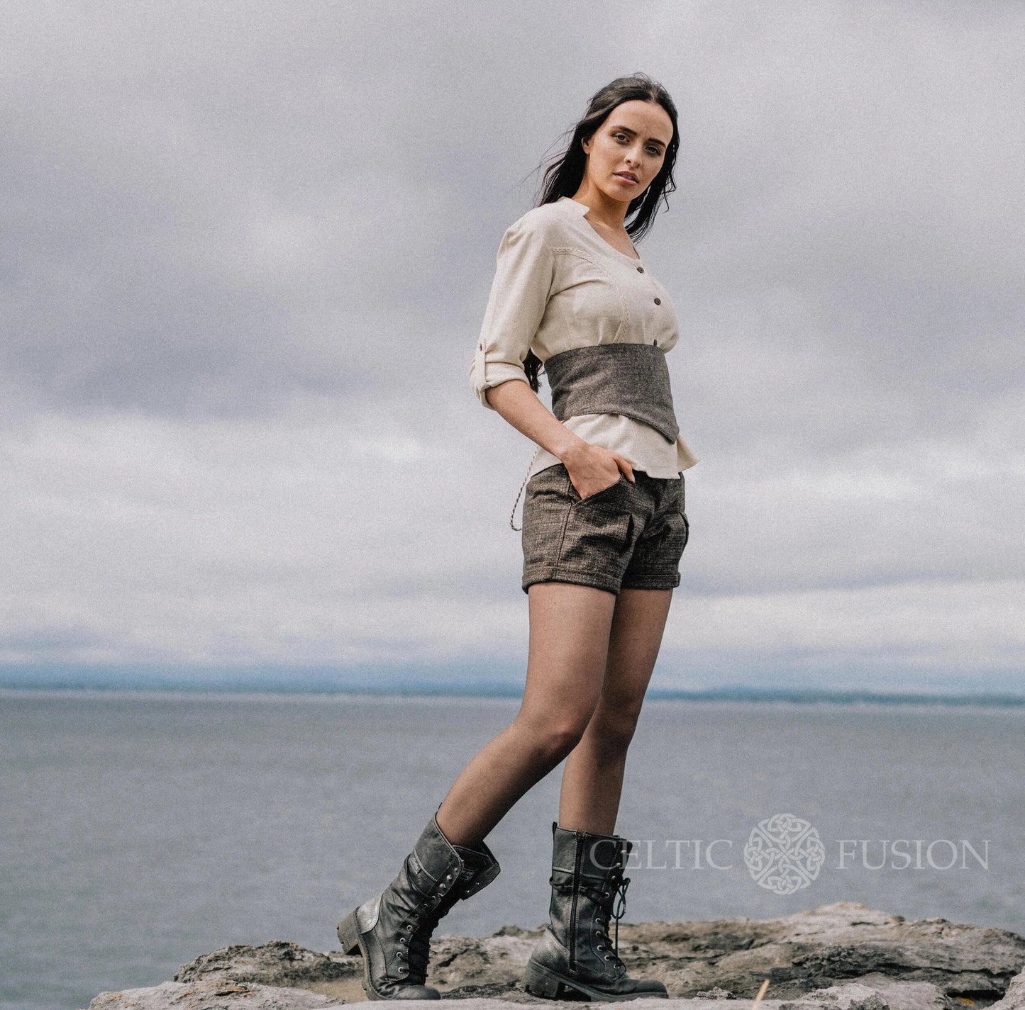 Celtic Fusion Design, Irish-designed folklore-inspired clothing created with a focus on sustainability, natural textures, and