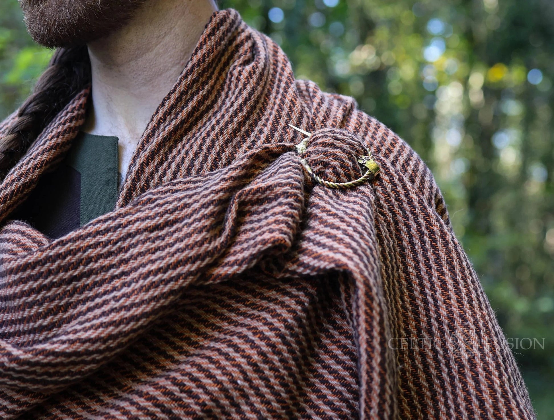 Celtic Fusion Design, Irish-designed folklore-inspired clothing created with a focus on sustainability, natural textures, and