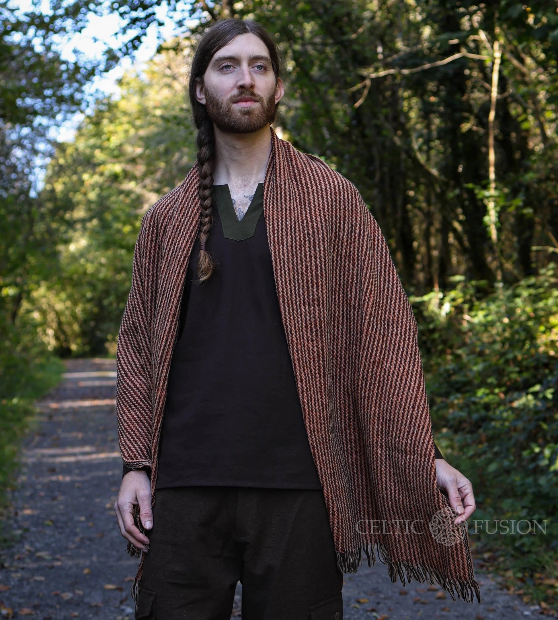 Celtic Fusion Design, Irish-designed folklore-inspired clothing created with a focus on sustainability, natural textures, and