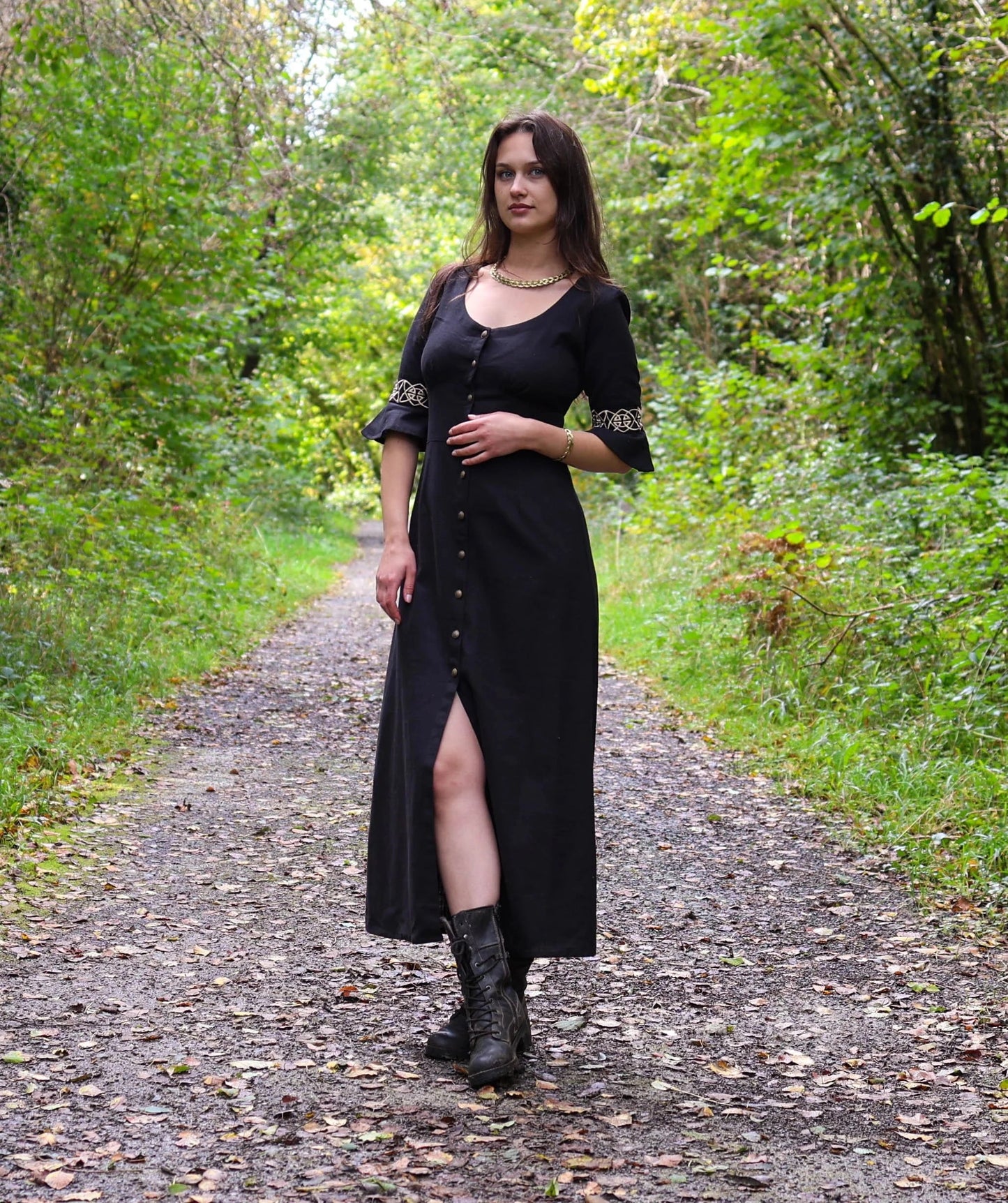 Celtic Fusion Design, Irish-designed folklore-inspired clothing created with a focus on sustainability, natural textures, and