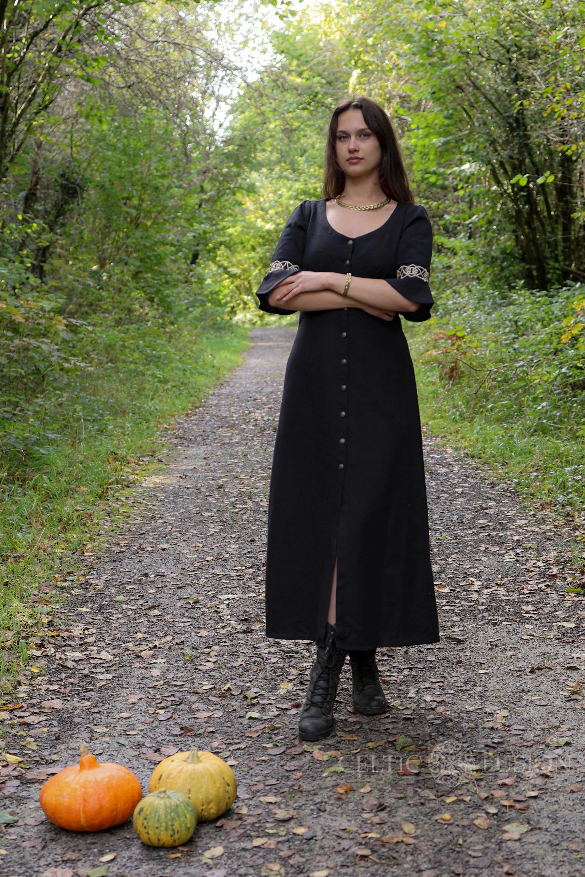 Celtic Fusion Design, Irish-designed folklore-inspired clothing created with a focus on sustainability, natural textures, and
