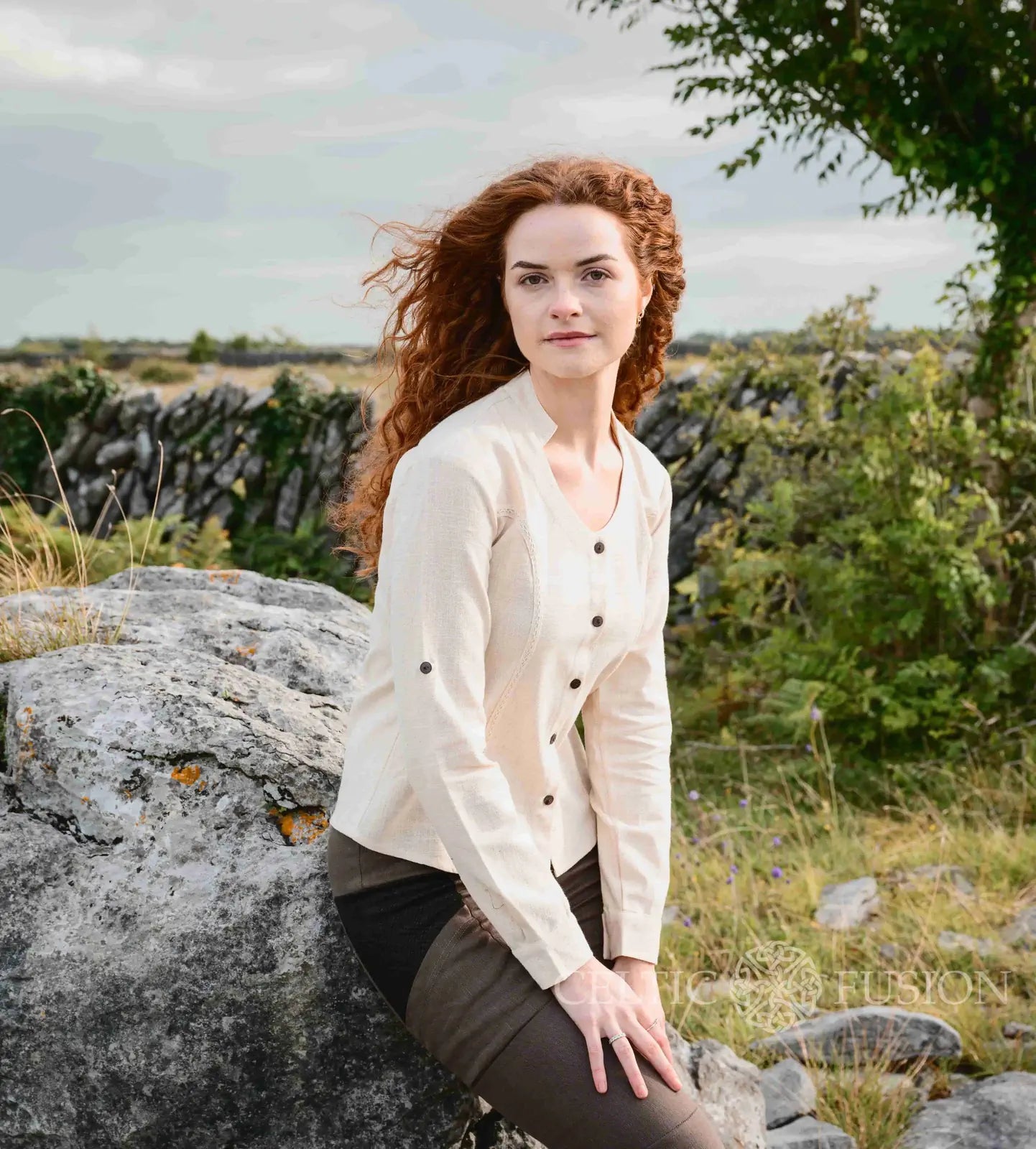 Celtic Fusion Design, Irish-designed folklore-inspired clothing created with a focus on sustainability, natural textures, and