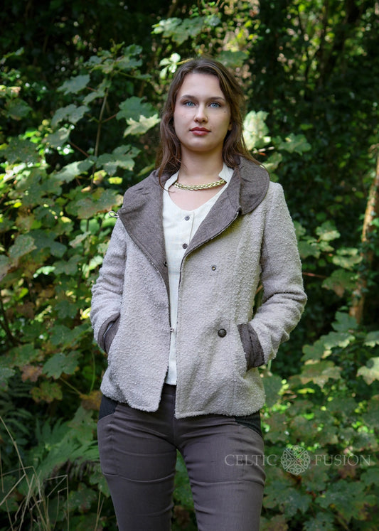 Celtic Fusion Design, Irish-designed folklore-inspired clothing created with a focus on sustainability, natural textures, and