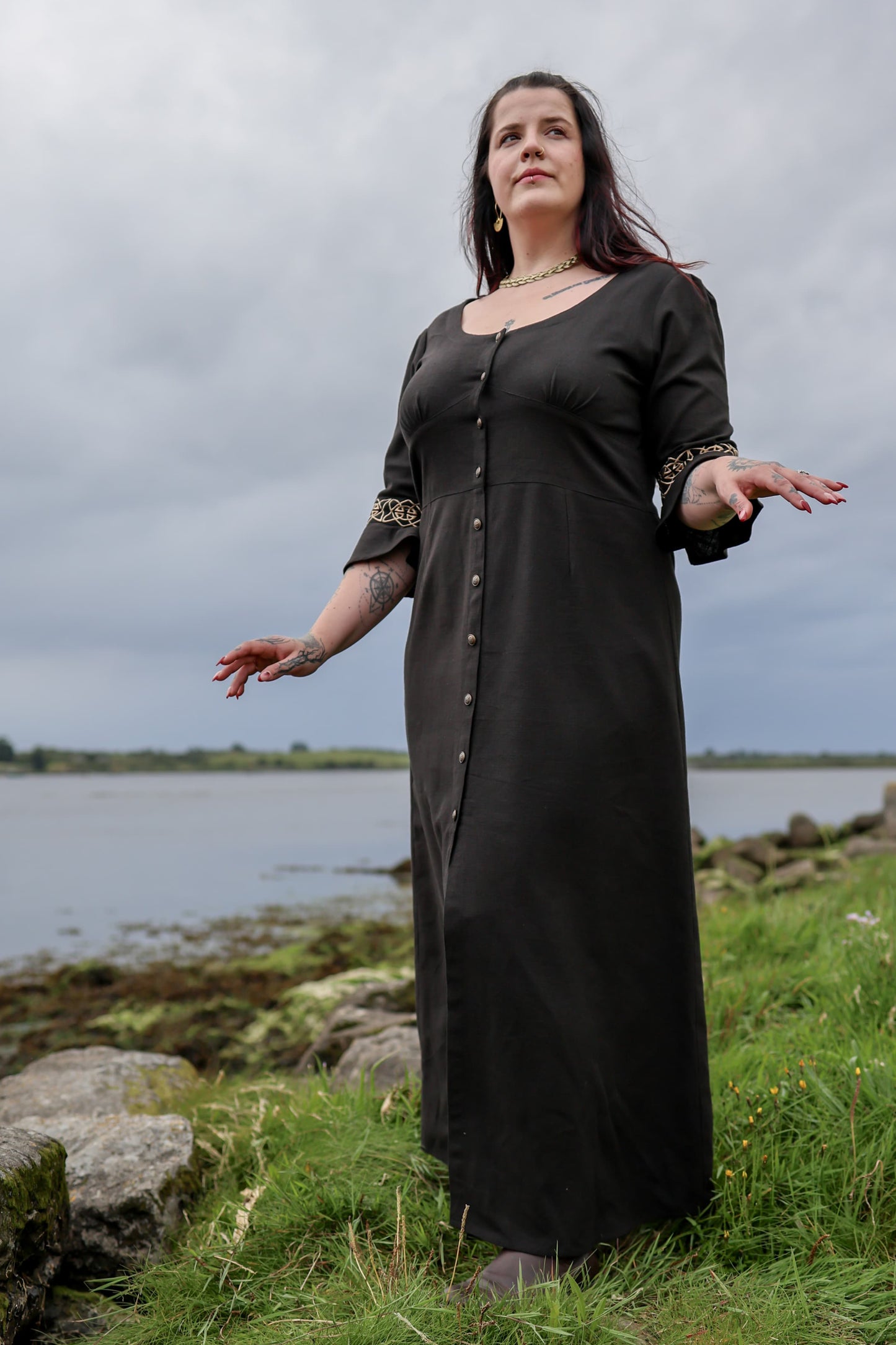 Pooka Button Dress