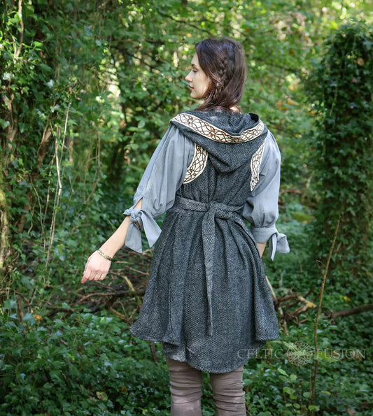 Celtic Fusion Design, Irish-designed folklore-inspired clothing created with a focus on sustainability, natural textures, and