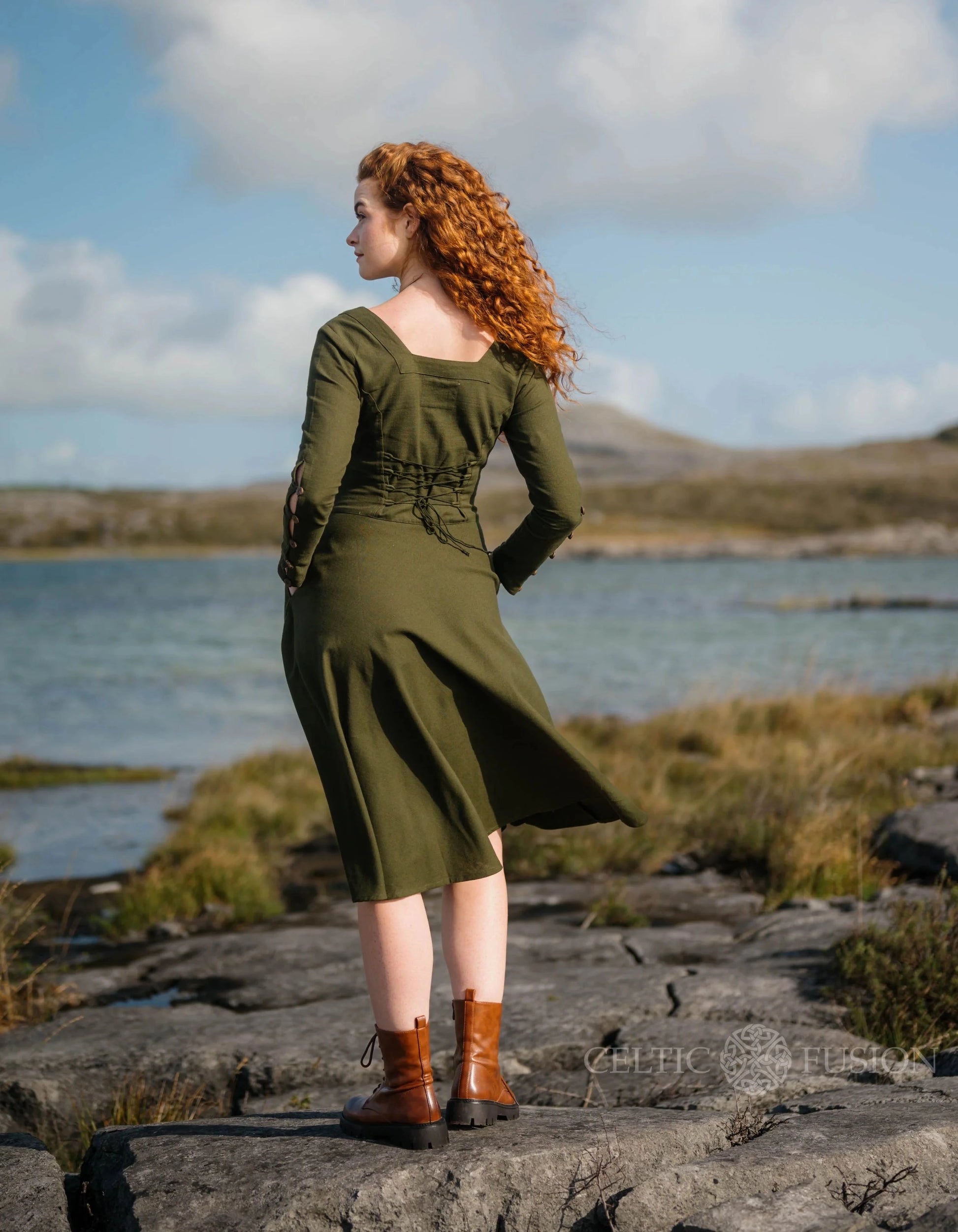 corset back midi dress Imbas Corset dress