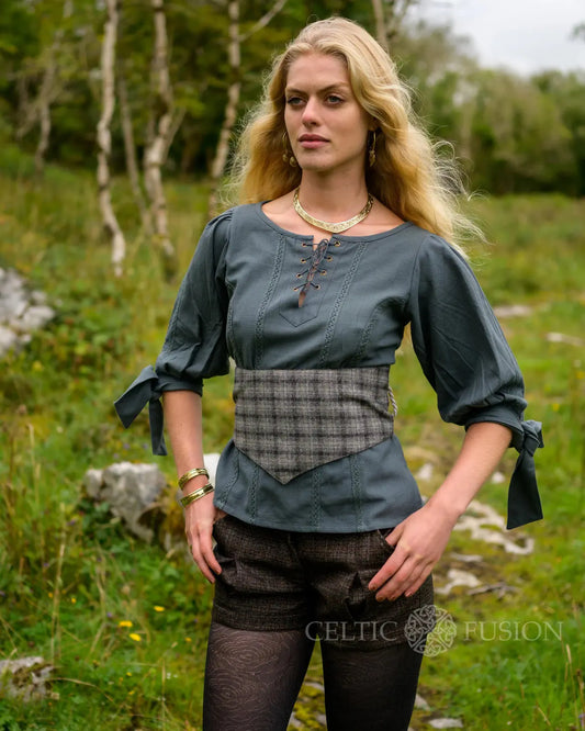 Celtic Fusion Design, Irish-designed folklore-inspired clothing created with a focus on sustainability, natural textures, and
