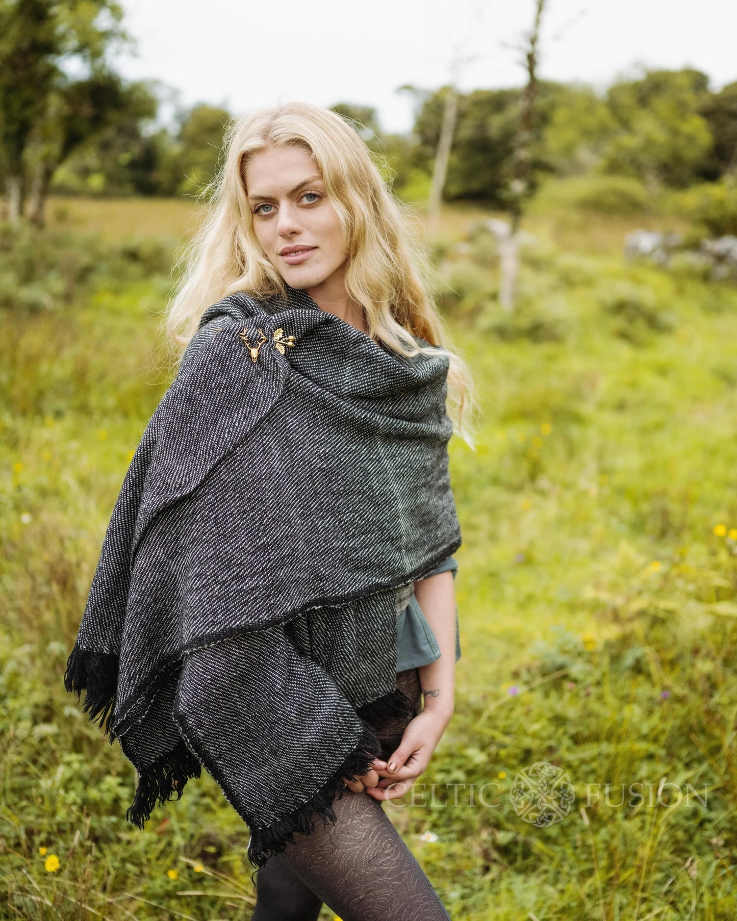 Celtic Fusion Design, Irish-designed folklore-inspired clothing created with a focus on sustainability, natural textures, and