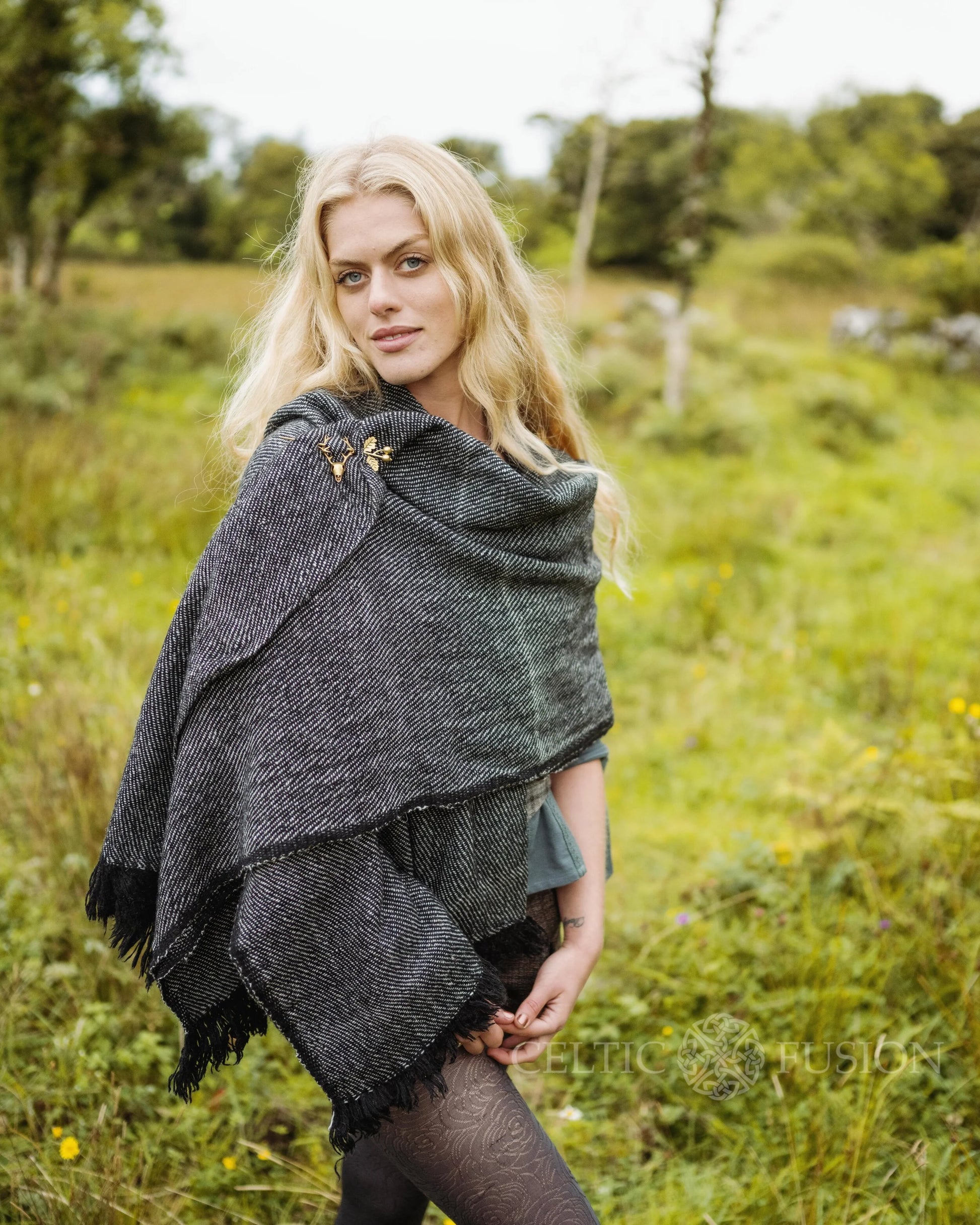 Celtic Fusion Design, Irish-designed folklore-inspired clothing created with a focus on sustainability, natural textures, and