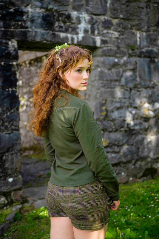Celtic Fusion Design, Irish-designed folklore-inspired clothing created with a focus on sustainability, natural textures, and