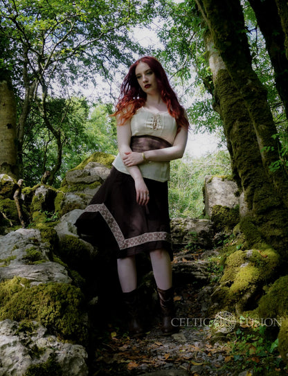 Celtic Fusion Design, Irish-designed folklore-inspired clothing created with a focus on sustainability, natural textures, and