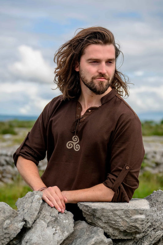 Celtic Fusion Design, Irish-designed folklore-inspired clothing created with a focus on sustainability, natural textures, and