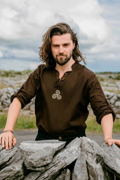 Celtic Fusion Design, Irish-designed folklore-inspired clothing created with a focus on sustainability, natural textures, and