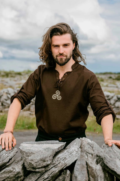 Celtic Fusion Design, Irish-designed folklore-inspired clothing created with a focus on sustainability, natural textures, and