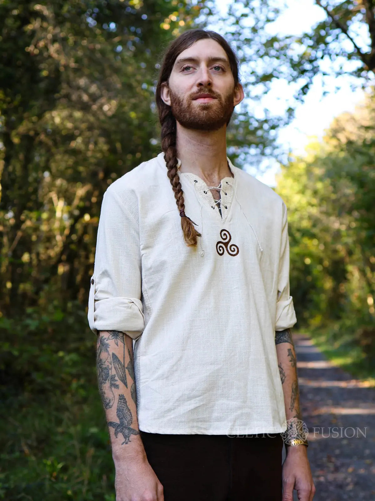 Celtic Fusion Design, Irish-designed folklore-inspired clothing created with a focus on sustainability, natural textures, and