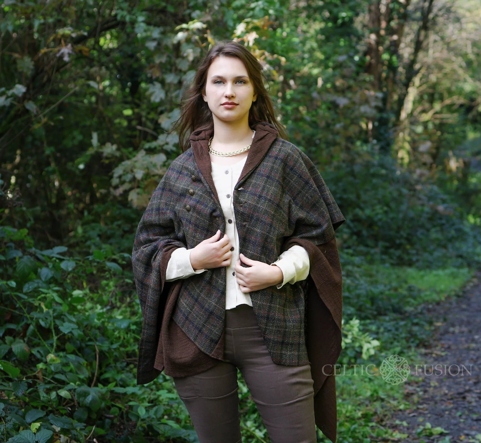 Celtic Fusion Design, Irish-designed folklore-inspired clothing created with a focus on sustainability, natural textures, and