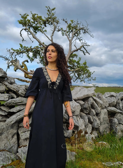 Celtic Fusion Design, Irish-designed folklore-inspired clothing created with a focus on sustainability, natural textures, and