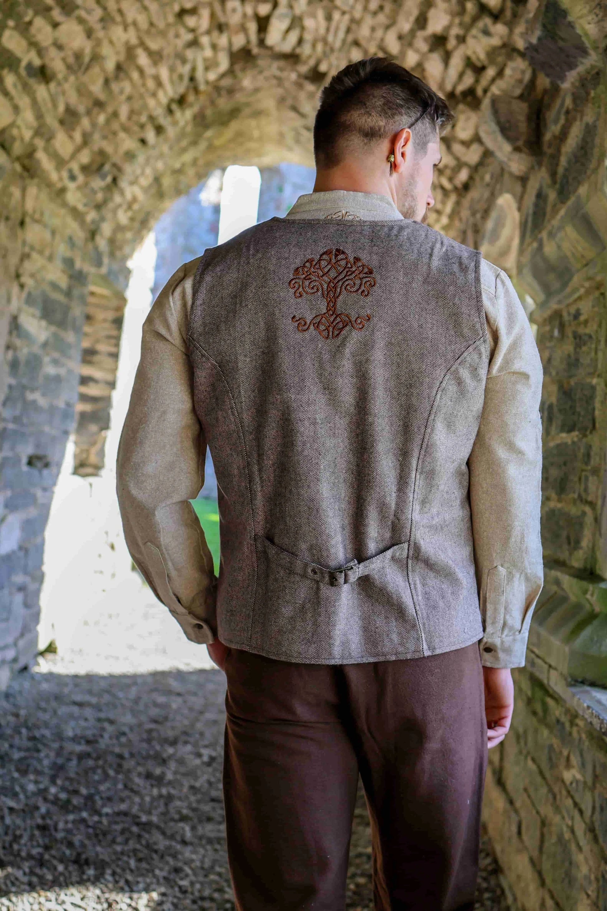Celtic Fusion Design, Irish-designed folklore-inspired clothing created with a focus on sustainability, natural textures, and