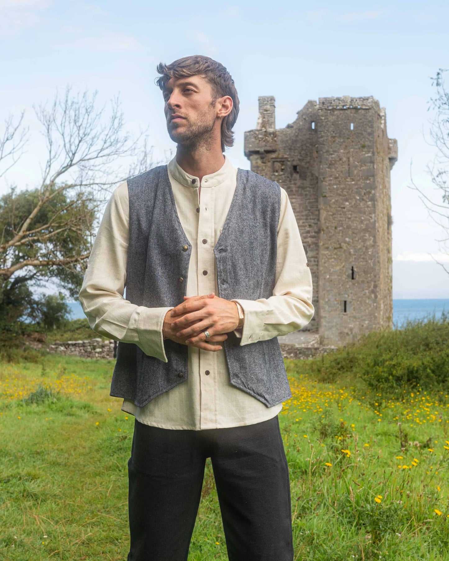 Celtic Fusion Design, Irish-designed folklore-inspired clothing created with a focus on sustainability, natural textures, and