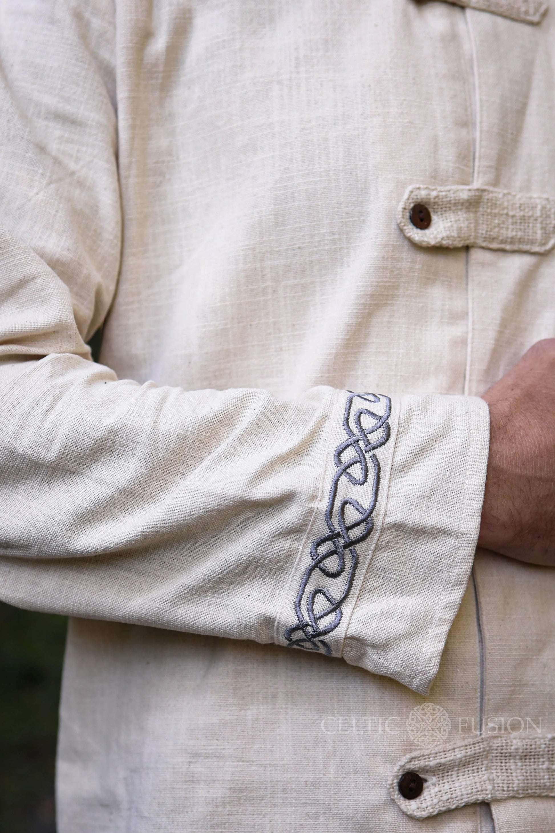 Celtic Fusion Design, Irish-designed folklore-inspired clothing created with a focus on sustainability, natural textures, and