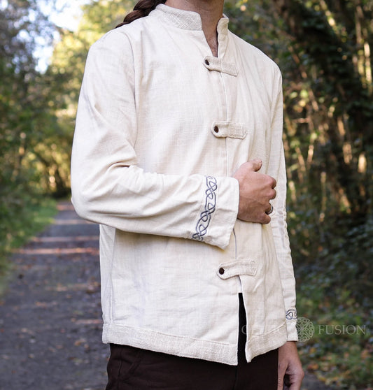 Celtic Fusion Design, Irish-designed folklore-inspired clothing created with a focus on sustainability, natural textures, and