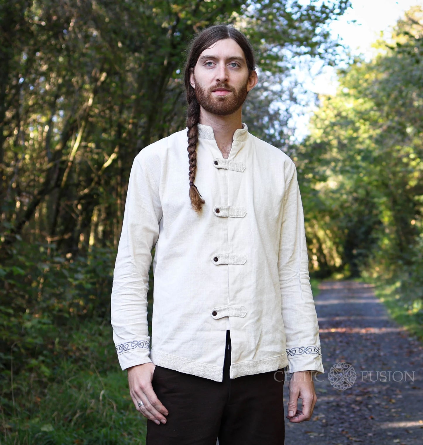 Celtic Fusion Design, Irish-designed folklore-inspired clothing created with a focus on sustainability, natural textures, and
