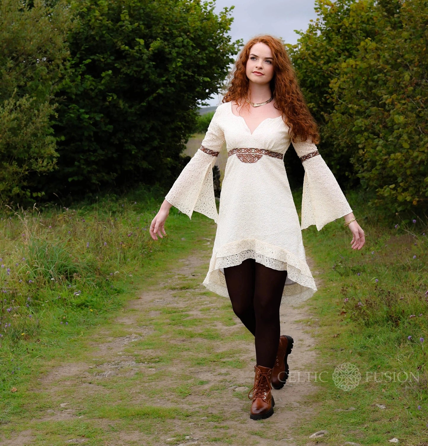 Celtic Fusion Design, Irish-designed folklore-inspired clothing created with a focus on sustainability, natural textures, and