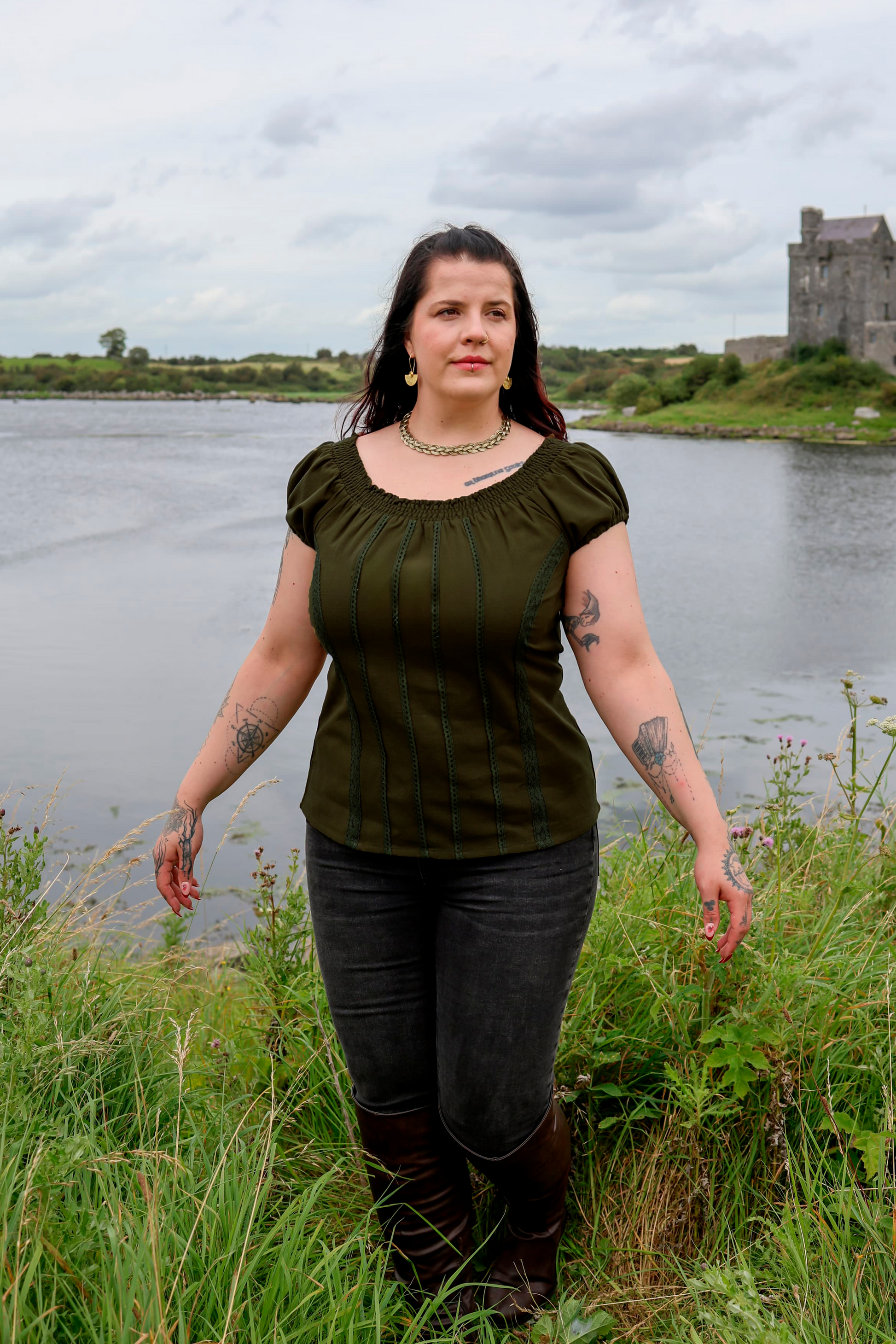 Celtic Fusion Design, Irish-designed folklore-inspired clothing created with a focus on sustainability, natural textures