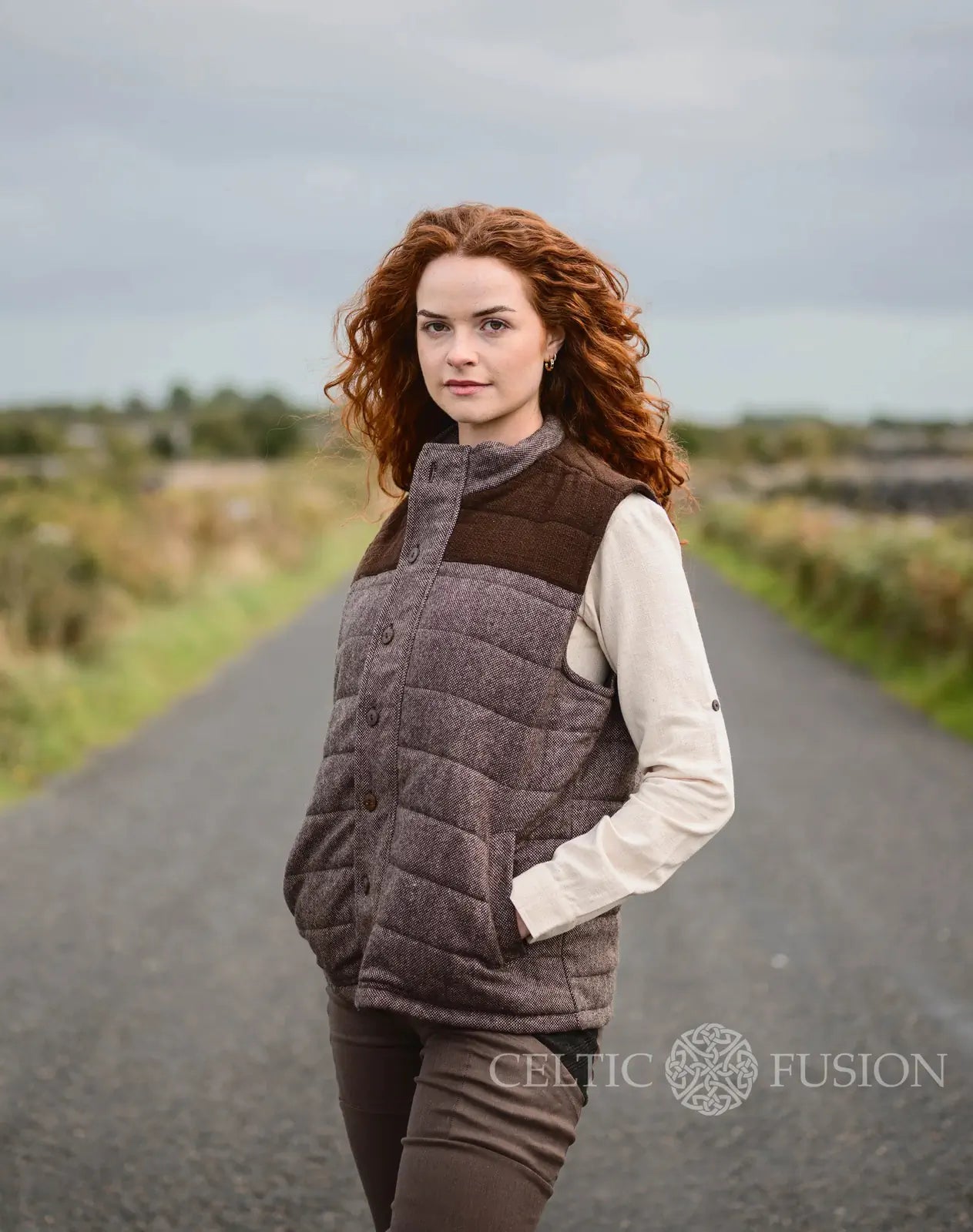 Celtic Fusion Design, Irish-designed folklore-inspired clothing created with a focus on sustainability, natural textures, and