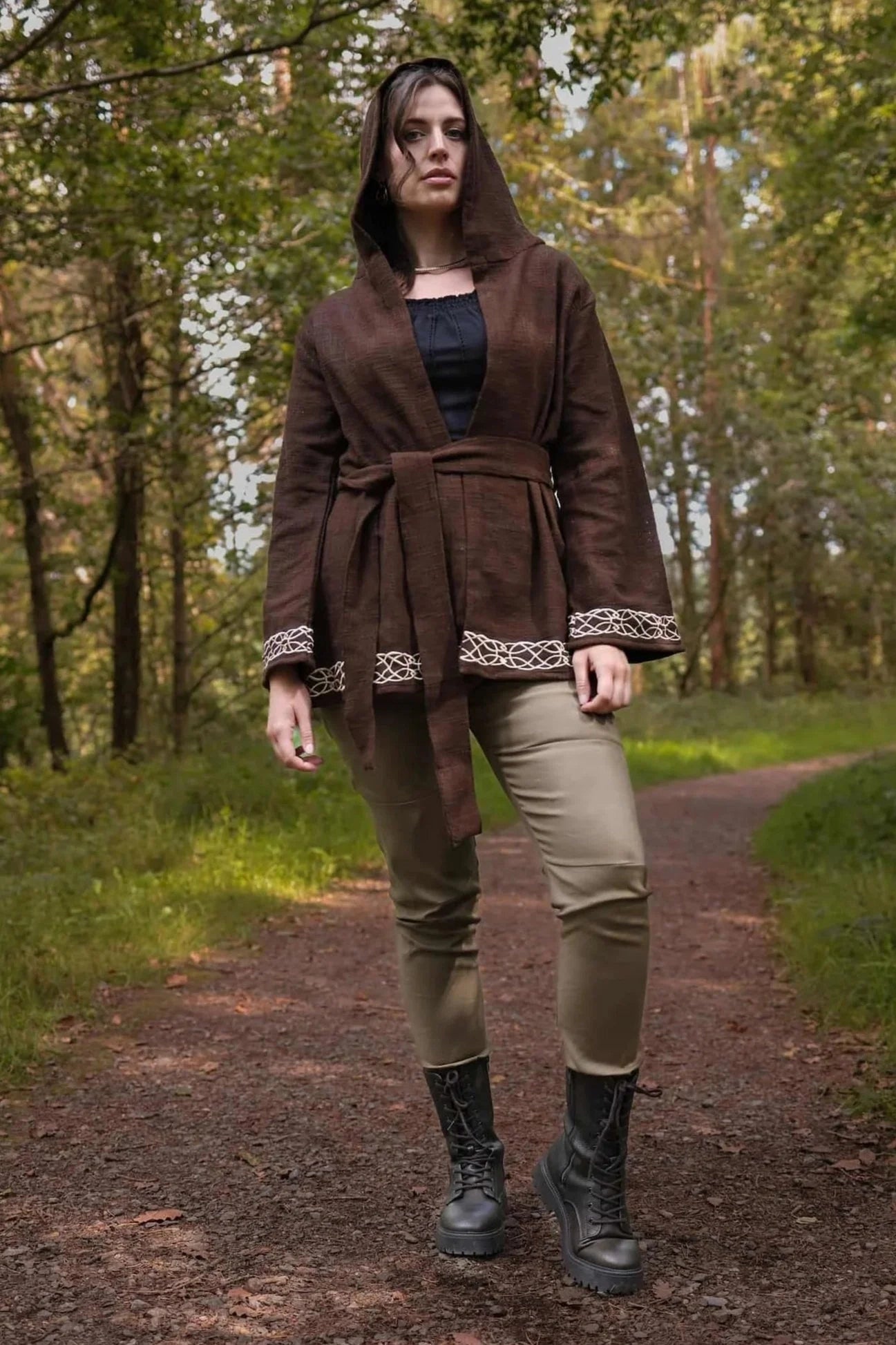 Celtic Fusion Design, Irish-designed folklore-inspired clothing created with a focus on sustainability, natural textures, and