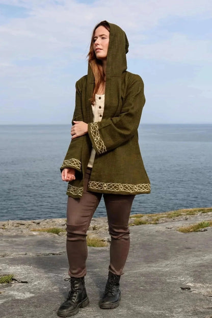 Celtic Fusion Design, Irish-designed folklore-inspired clothing created with a focus on sustainability, natural textures, and